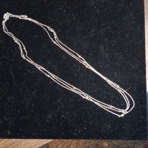 Silver necklace